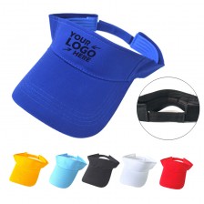 Adjustable Cotton Visor Caps 